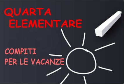 Compiti Per Le Vacanze Quarta Elementare Schede E Quaderni Da Stampare