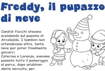 Freddy, il pupazzo di neve: storia sulla neve