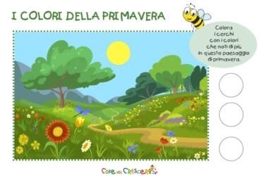 I colori della primavera scuola infanzia