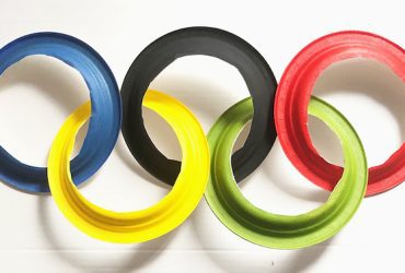 Anelli olimpici: lavoretto Olimpiadi