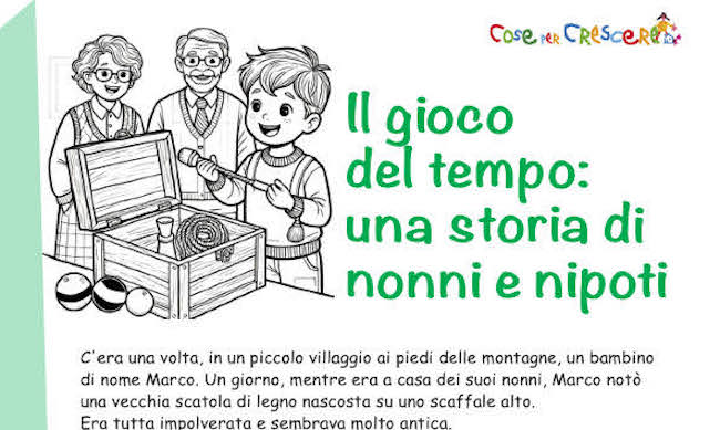 Storia sui nonni e i loro giochi